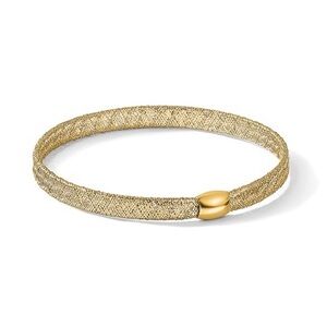 Leslie's 14K Fancy Stretch Bangle Bracelet
